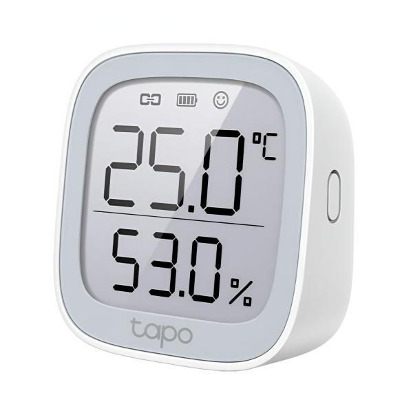 MONITOR DE HUMEDAD Y TEMPERATURA INTELIGENTE TP LINK T315 US AUTOMATIZACION DEL HOGAR BLANCO