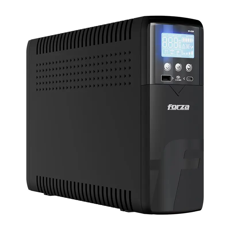 Forza - UPS - Line interactive - 900 Watt - 1500 VA - AC 110/120 V - 10-NEMA USB 1A/1C ST-1501