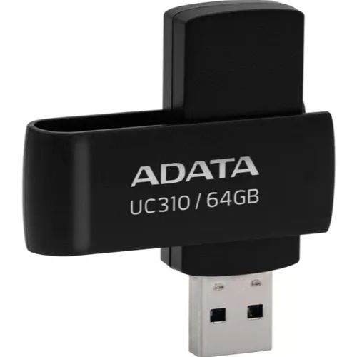 Memoria USB Adata UC310 64GB Negro UC310-64G-RBK