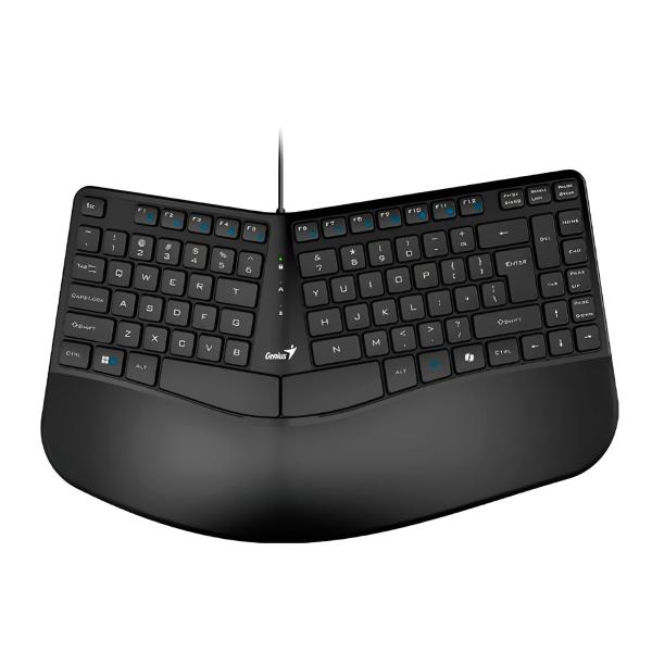 TECLADO GENIUS RS2 ERGO KB-700 SP USB NEGRO 31310053401