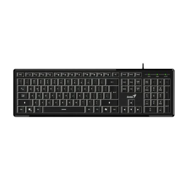 TECLADO GENIUS RS2 SLIMSTAR 820 USB SP NEGRO 31310055401