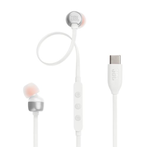 Audífono Alámbrico JBL Tune 310C USB-C Blanco JBLT310CWHTAM