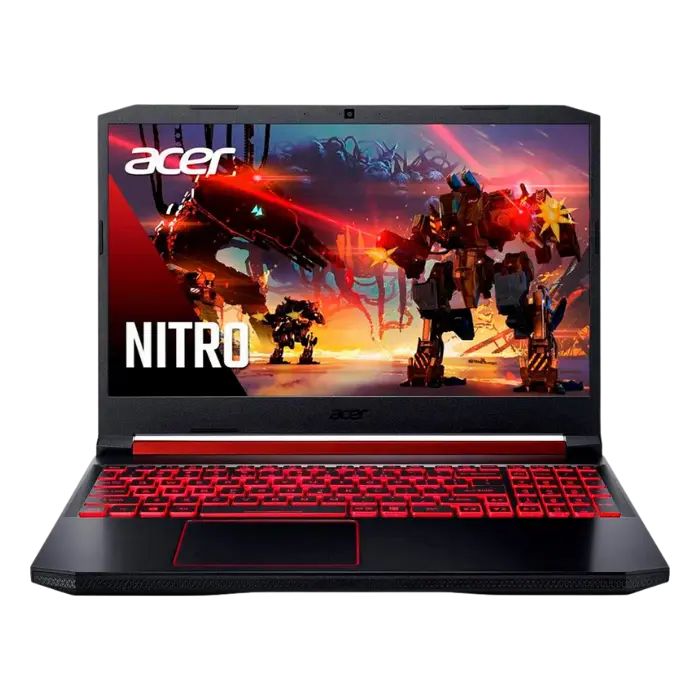 Laptop Acer Nitro 15″ Ryzen 5 512GB SSD 16GB-RAM GeForce RTX 3050 Win 11 Home Negra NH.QPFAL.003