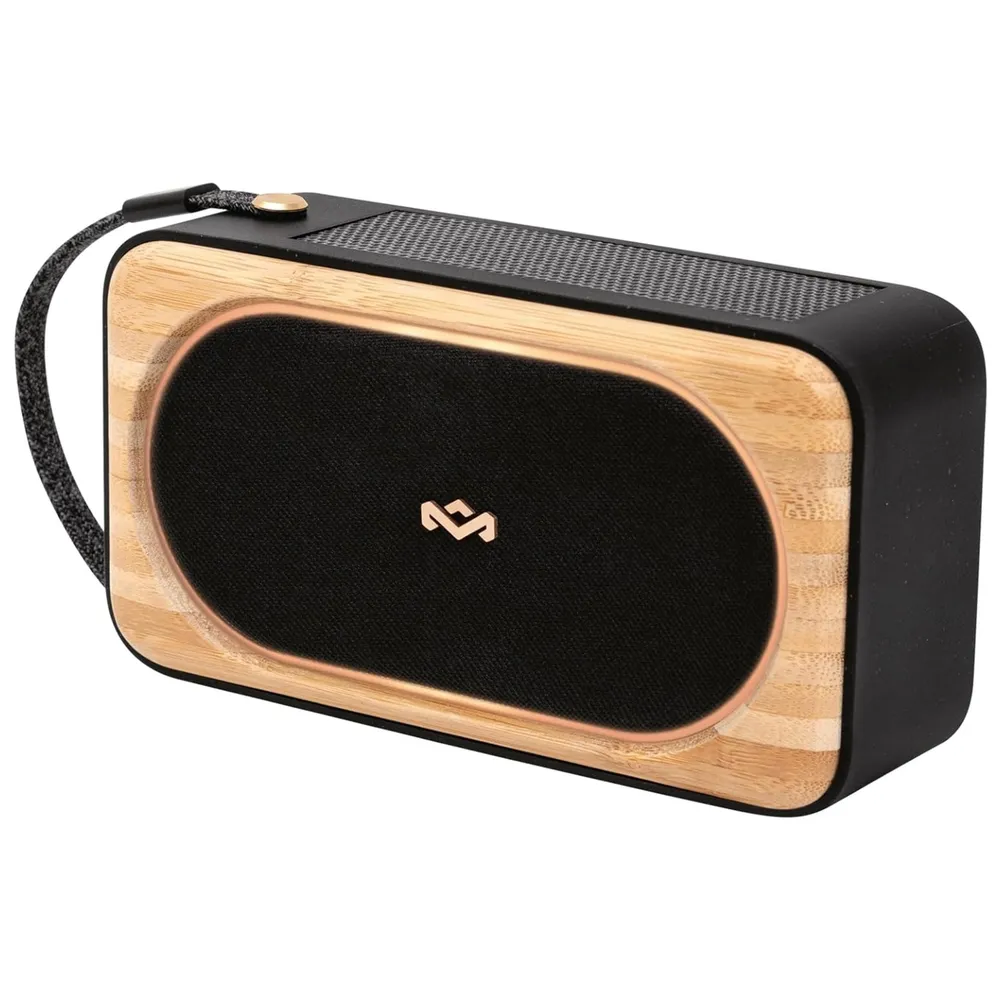 Parlante Inalámbrico House of Marley Roots Solar Negro EM-JA023-SB