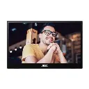 MONITOR PORTATIL 15.6" AOC 16T3E FHD IPS 1920 X 1080 60HZ CONECTIVIDAD USB-C X 2 NEGRO