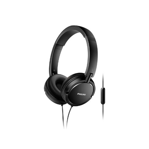 Headset Philips con Micrófono Negro SHL5005
