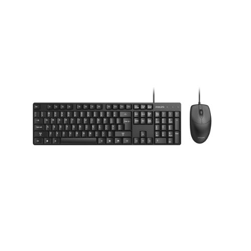 Kit Teclado y Mouse Philips Español SPT6254/SPAN
