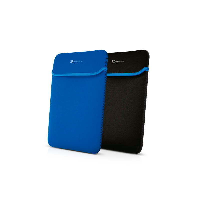 Funda Klip Xtreme Kolours 14.1" Negro/Azul KNS-214BL
