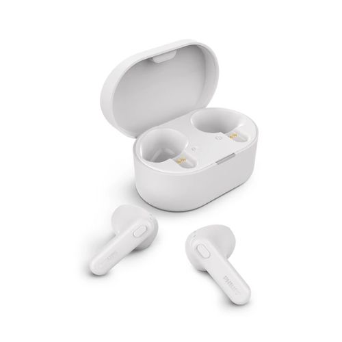 Audífonos Philips Inalámbricos Blanco TAT1138WT