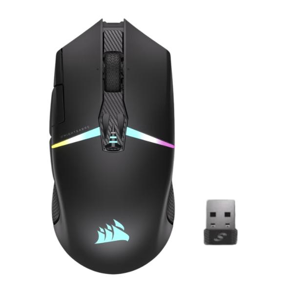 MOUSE GAMING RGB CORSAIR NIGHTSABRE INALÁMBRICO (RECEPTOR USB) CH-931B011-NA