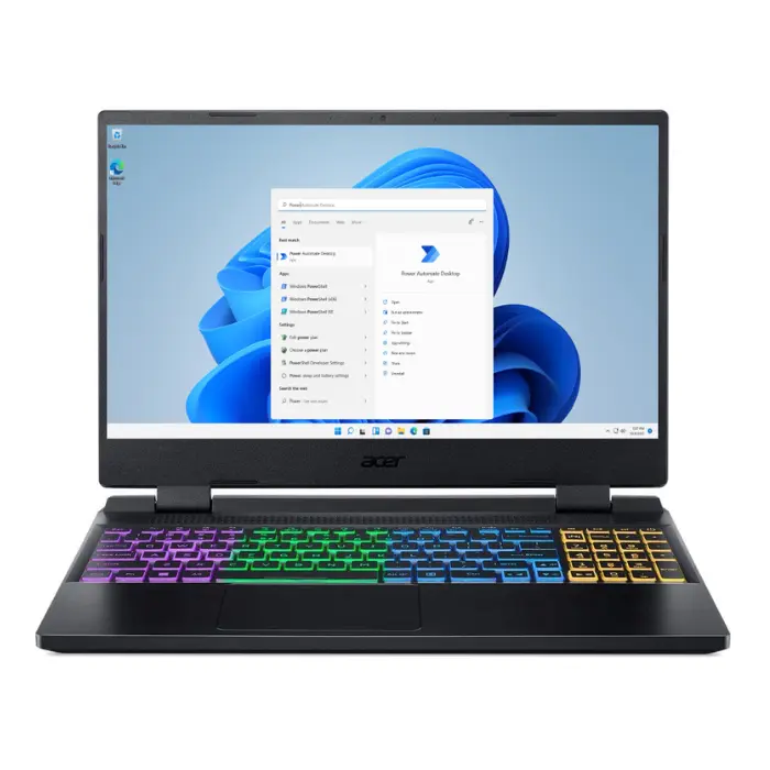 Laptop Acer Nitro 15.6" Ryzen 5 512GB SSD 16GB-RAM RTX 3050-4GB Win 11 Home NH.QL5AL.00B