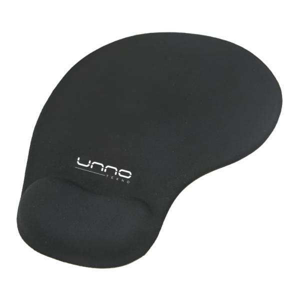 MOUSE PAD UNNO TEKNO MP6001BK ERGONÓMICO
