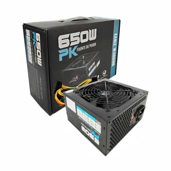 FUENTE DE PODER EAGLE WARRIOR 650W ABANICO DE 12CM PK650RSF001C