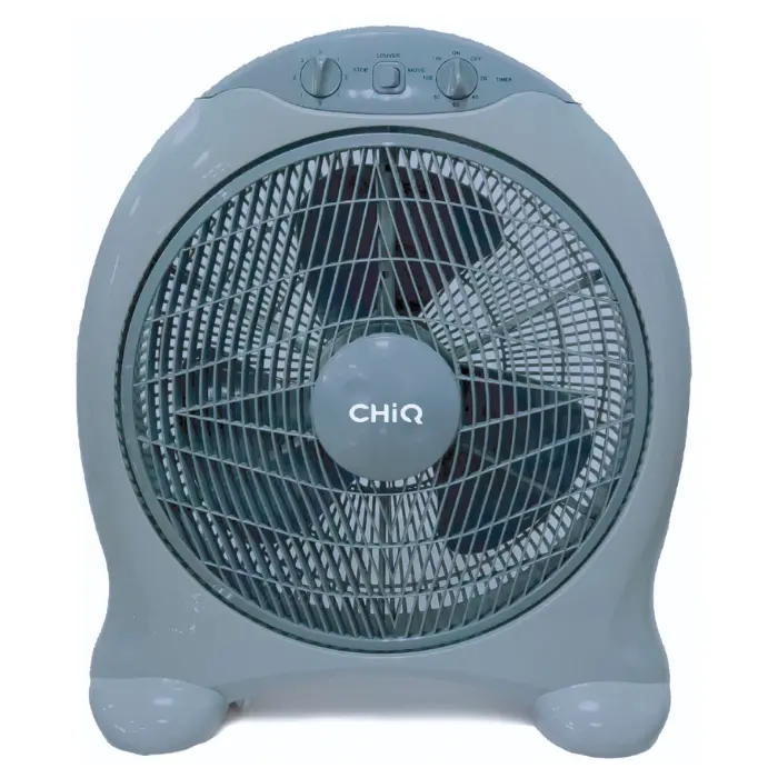 Ventilador Box Piso CHIQ 16" 3 Vel Temporizador Gris