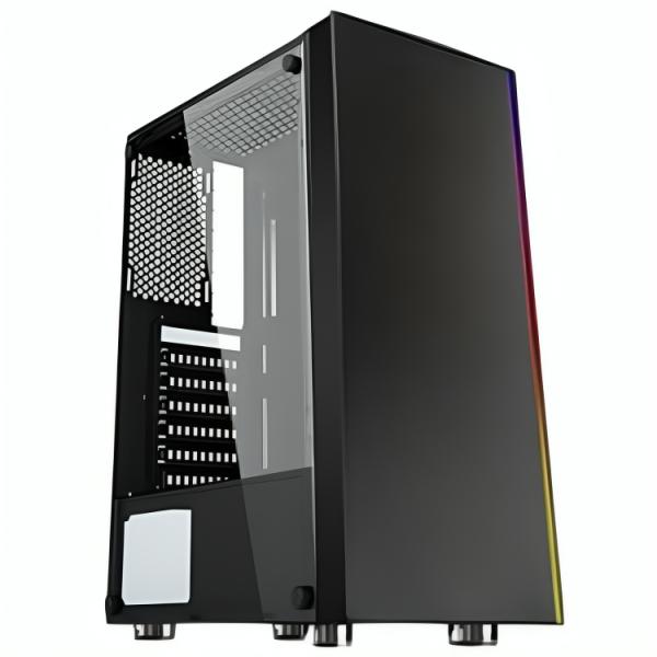 CASE GAMING EAGLE WARRIOR ATX PANEL FRONTAL CON RGB PANEL LATERAL VIDRIO TEMPLADO U3 X1+U1*2+ABANICO POSTERIOR CG11Q3RA001C