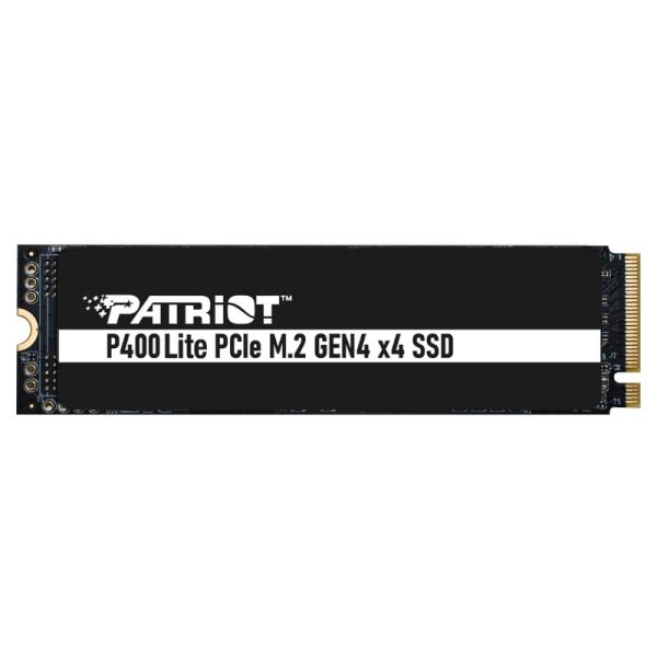 HD INTERNO SOLIDO 1TB PATRIOT P400 LITE M.2 PCIe GEN 4 x5 3,500 MB/S / 2,400 MB/S P400LP1KGM28H