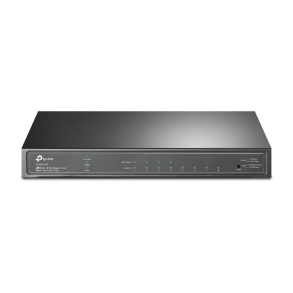 SWITCH TP LINK SG2008P(UN) OMADA 4 PUERTOS PoE+ Y 4 PUERTOS GIGABIT 10/100 MBPS NO ADMINISTRABLE