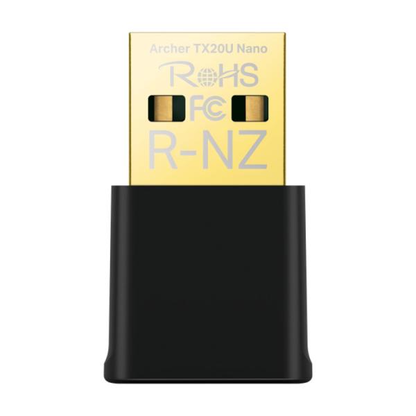 ADAPTADOR BLUETOOTH TP LINK ARCHER TX20U NANO(US) USB WIFI 6 5 GHZ MU-MIMO