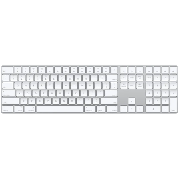 Apple - Keyboard - US English - Silver - MXCJ3LL/A