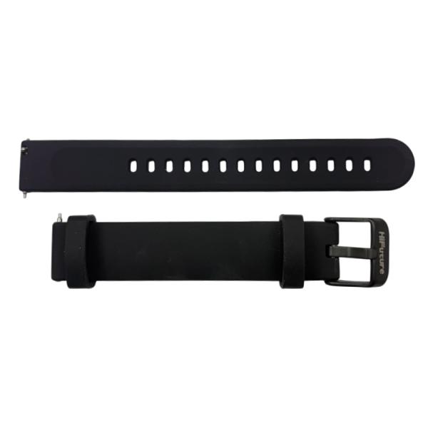 BANDA PARA RELOJ HIFUTURE EVO2 DE 16MM NEGRO