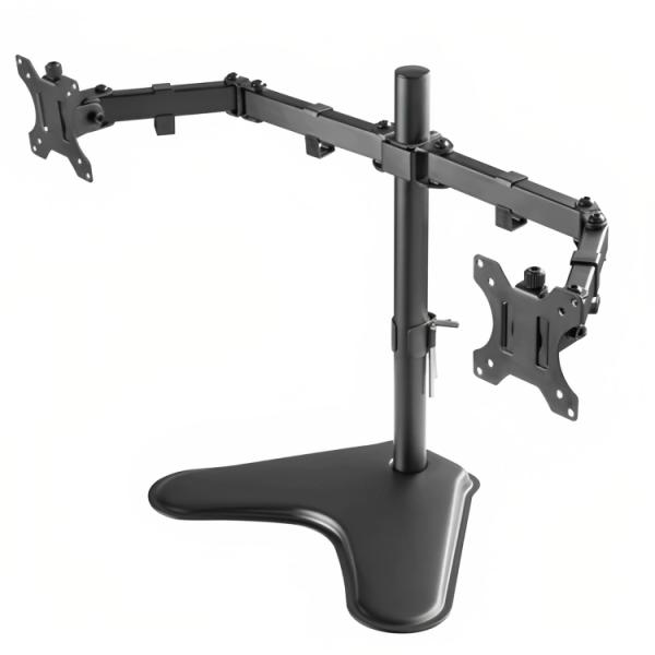 SOPORTE DE ESCRITORIO UNNO TEKNO TM8001BK COMPATIBLE CON PLANOS DE HASTA 32" CAPACIDAD DE 8KG CADA UNO