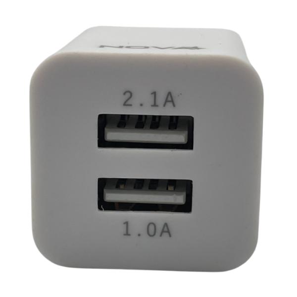 CARGADOR NOVA PA010RBU 10W 2 PUERTOS USB-A