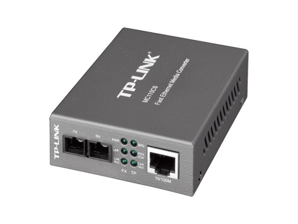 TP-Link conversor de medios monomodo a 10/100 mbps - MC110CS