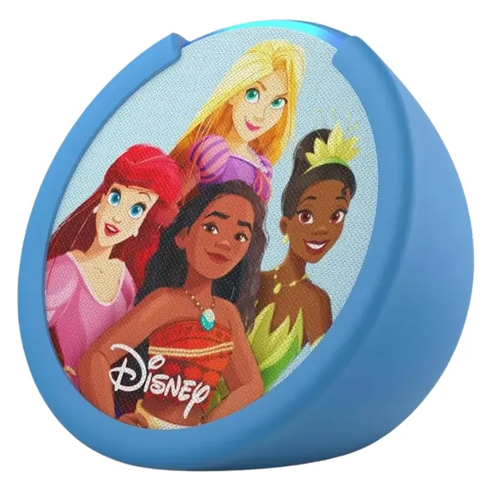 Parlante Inteligente Amazon Echo Pop Kids 1era Generación Disney Princesas Blanco/Azul B0CB9PF1N6