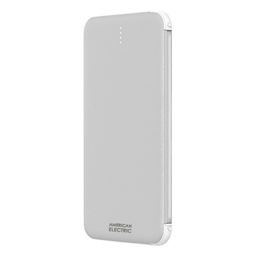 Batería Portátil American Electric W0531 5.000mAh USB-C Blanca JF-W0531-WT