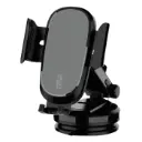 Soporte para Carro American Electric Carga Inalámbrica USB-C 15W Negro JF-MW21-1