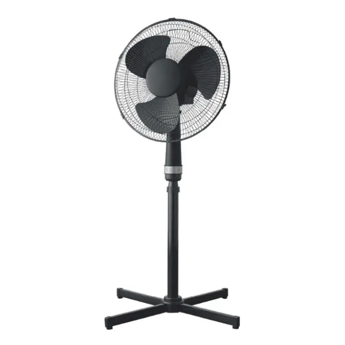 Ventilador de Pie American Electric 16″ 55W Altura Ajustable Negro SF3-40E-BK