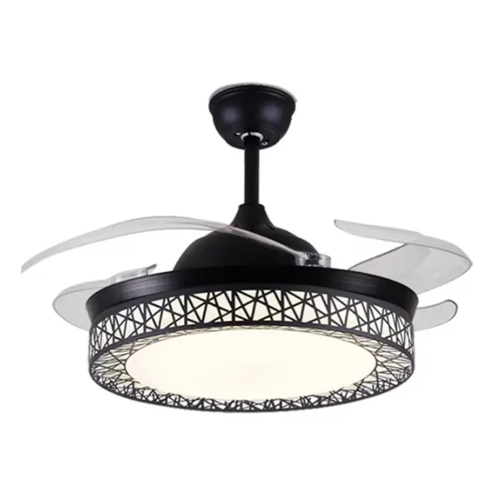 Ventilador de Techo American Electric Cecias 42″ Luz LED 36W Negro 413-BK