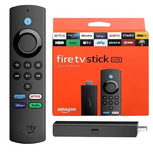 Dispositivo de Streaming Amazon Fire TV Stick Lite AMZ-B091G4YP57