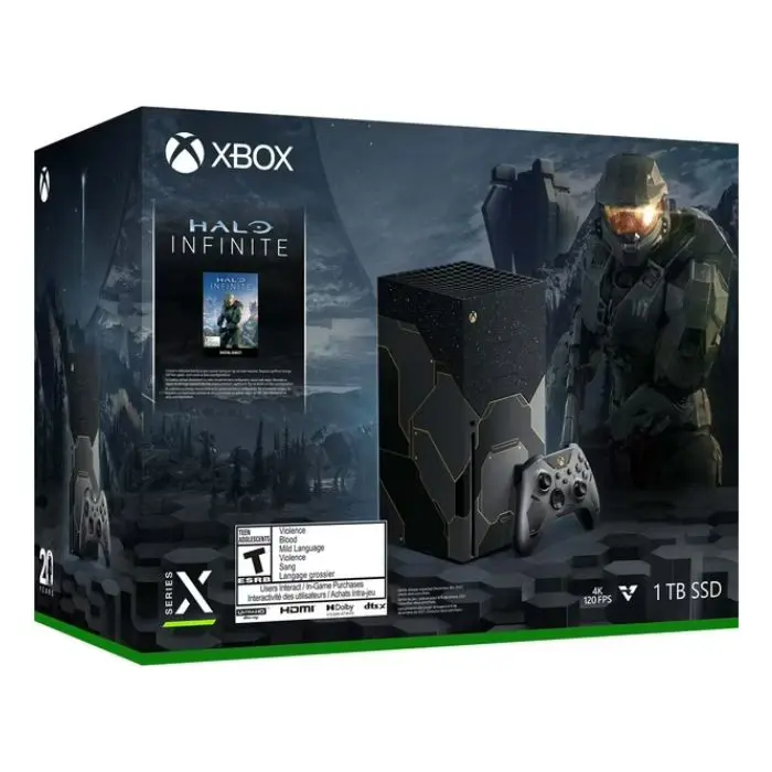 Consola Xbox Series X 1TB - Halo Infinite Limited Edition - Formato Disco