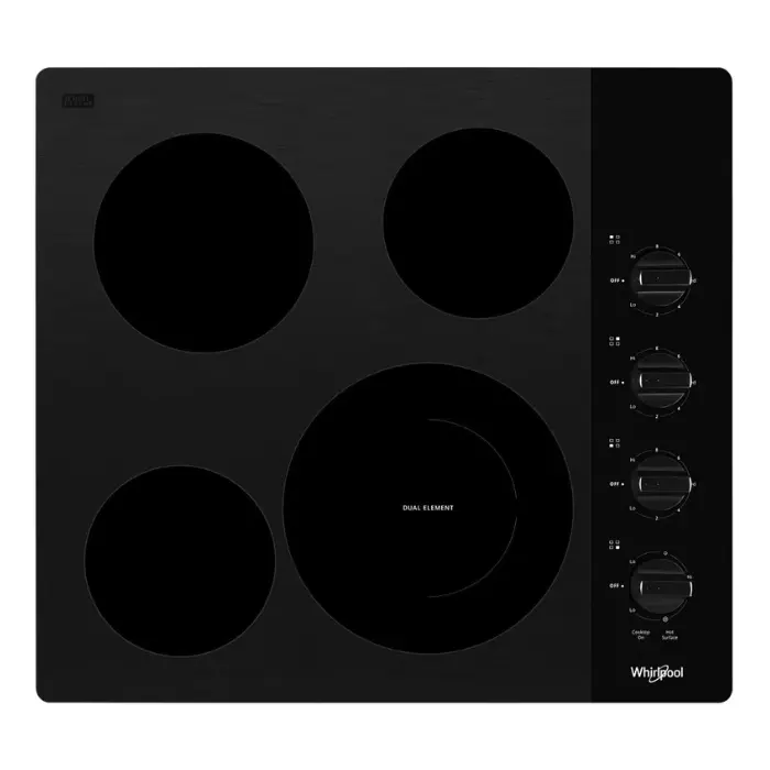 Plantilla Eléctrica Whirlpool 24" 4 Quemadores WCE55US4HB