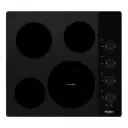 Plantilla Eléctrica Whirlpool 24" 4 Quemadores WCE55US4HB