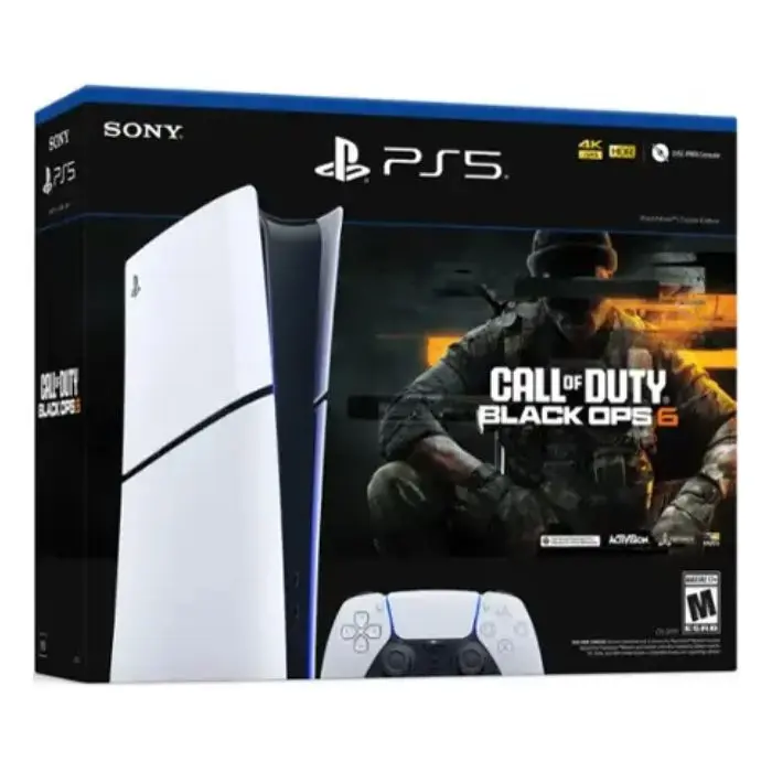 Consola PlayStation 5 Slim 1TB - Call Of Duty: Black OPS 6 Bundle - Formato Digital