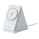 Base de Carga Inalámbrica Choetech T600-F 15W Magnética 3 en 1 Blanca
