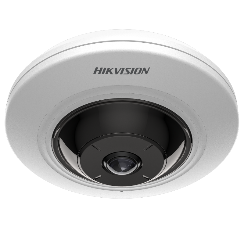CAMARA HIKVISION DS-2CD2955G0-ISU(1.05MM) (O-STD) (E) 5 MP F2.25 FOV 180 IR 8 M AUDIO MICRÓFONO INCORPORADO