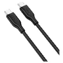 Cable de Carga MyBat Pro USB-C a USB-C 1.8mts Silicon Negro RCBCCMO07B18