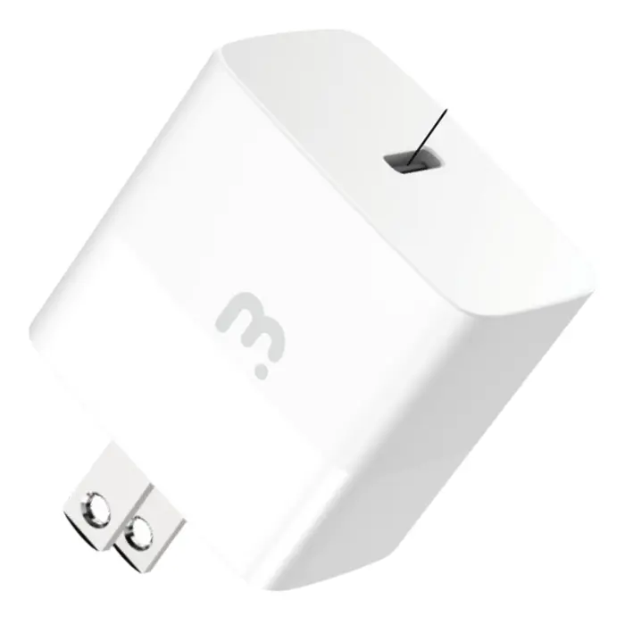 Adaptador de Corriente MyBat Pro USB-C Carga Rápida Blanco RCGTRAC16W