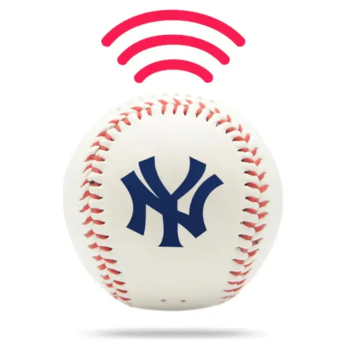 Nima Parlante Bluetooth En Forma De Pelota De Béisbol Licencia Oficial De La MLB-New York Yankees NIMABTSPKR-YANKEES