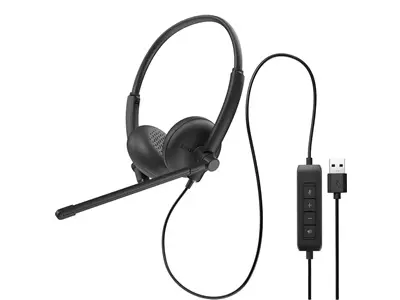 Dell - Headset - WH125 Wired WH125-DWW