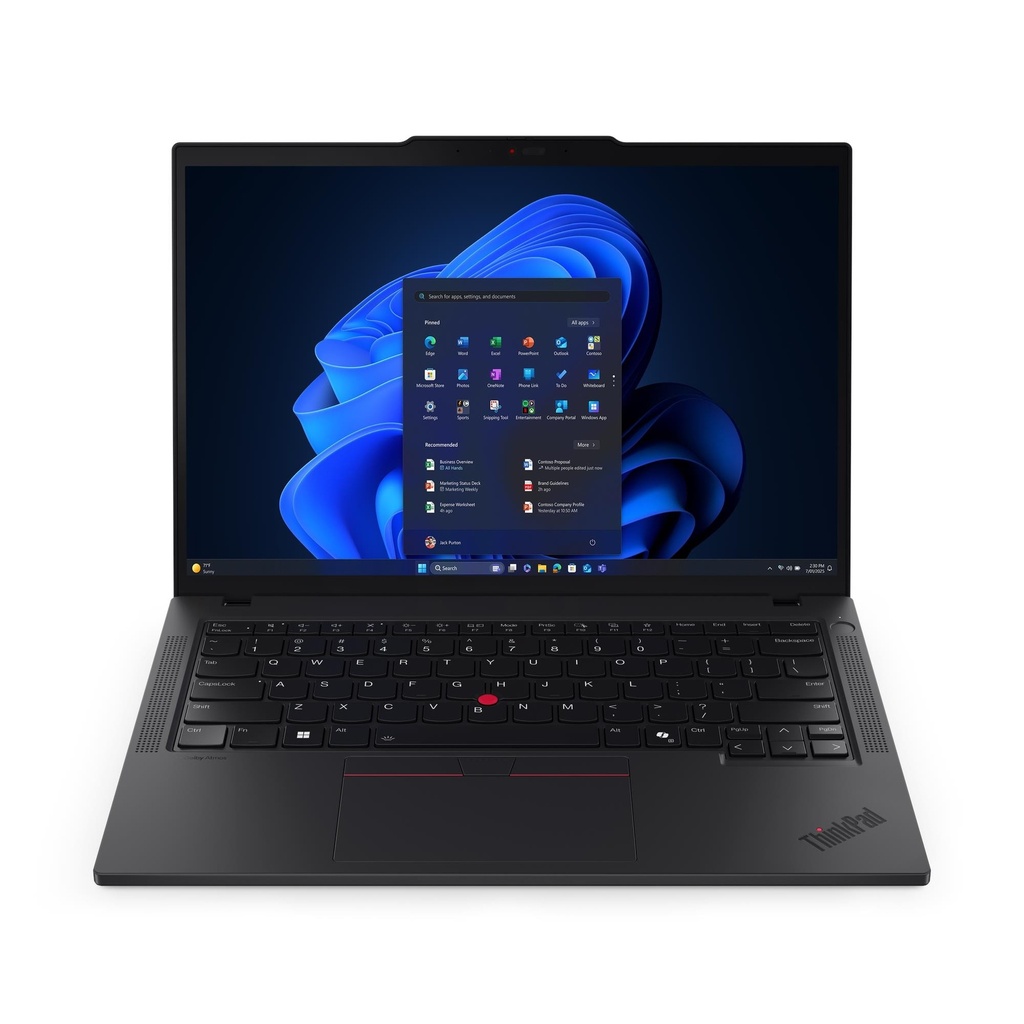 Laptop Lenovo ThinkPad T14 14" Core Ultra 5 512GB 16GB-RAM Win 11 Pro Negra 21QC00BDFJ