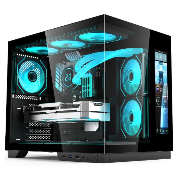 CASE EAGLE WARRIOR CG01YJRA001C MID TOWER SIN VENTILACION INCLUIDA CON VIDRIO TEMPLADO SIN FUENTE DE PODER CON DE 11.8"