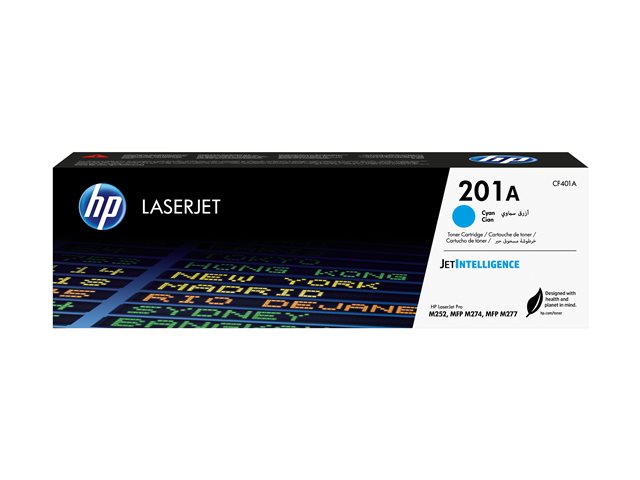 Cartucho de Tóner Cian HP LaserJet 201A CF401A