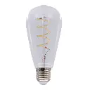 Bombillo Led American Electric Vintage 4w Espiral Morado ST64-M