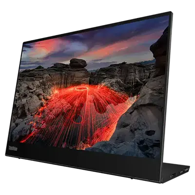 Monitor Portátil Lenovo ThinkVision M14t Gen2 14″ 2K Touch USB-C 60Hz Negro 63FDUAR6US