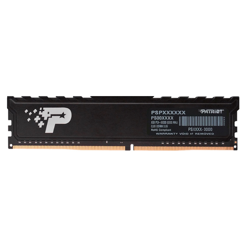 MEMORIA RAM PC (1X16GB) PATRIOT SIGNATURE PREMIUM DDR4 DDR43200 MT/S CL22 1.2 V PSP416G3200H1 SL P