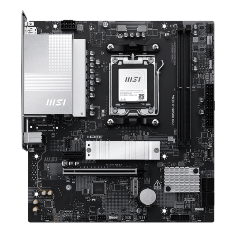 TARJETA MADRE MSI PRO B850M-B GEN4 M5 MATX DDR5 911-7E87-003
